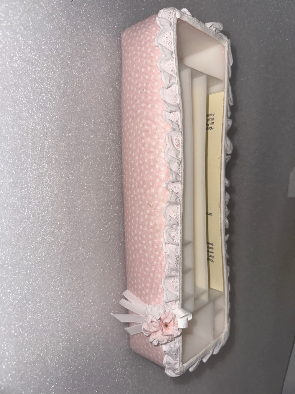 organizer tray - pink  flexible tray